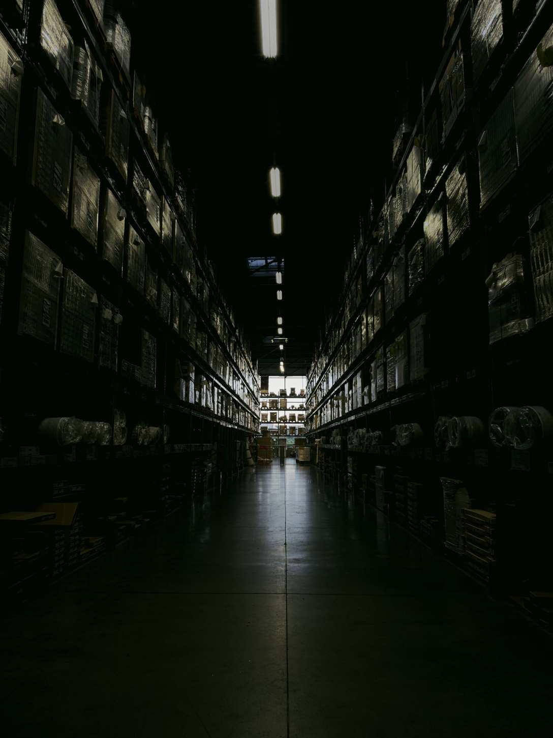 Warehouse and logistics area