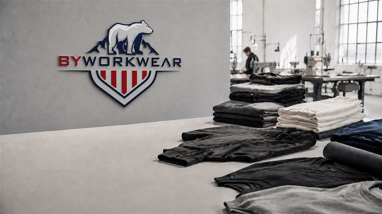 BY WORKWEAR atelier with finished collection pieces