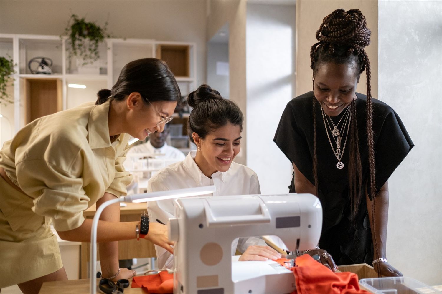 BY WORKWEAR team developing a collection