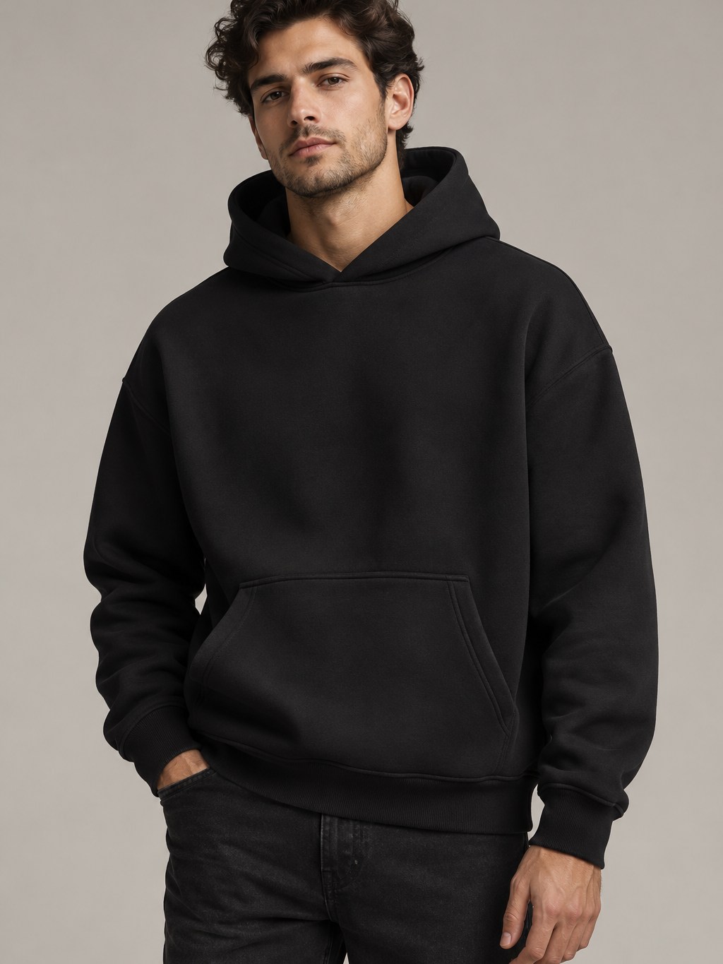 BY WORKWEAR hoody in black